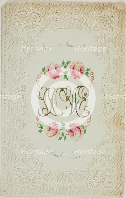 Love (Valentine), c. 1850. Creator: George Kershaw.