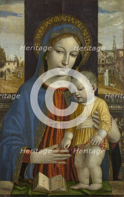 The Virgin and Child, c. 1490. Artist: Bergognone, Ambrogio (1453-1523)