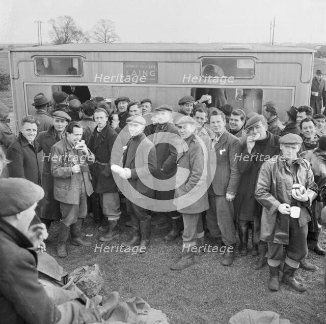 Coryton Oil Refinery, Thurrock, Essex, 02/02/1953. Creator: John Laing plc.