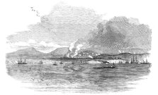 The Battle of the Alma, sketched from the Deck of "The Star of the South", 1854. Creator: Unknown.