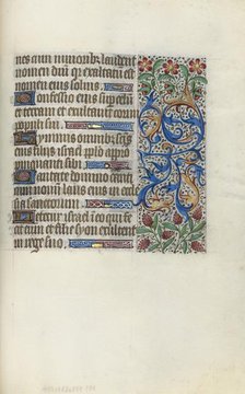 Book of Hours (Use of Rouen): fol. 142r, c. 1470. Creator: Master of the Geneva Latini (French, active Rouen, 1460-80).