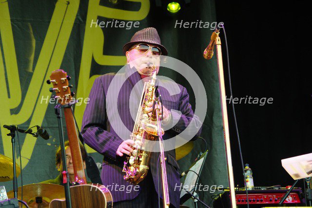 Van Morrison, Love Supreme Jazz Festival, Glynde Place, East Sussex, 2015. Artist: Brian O'Connor.