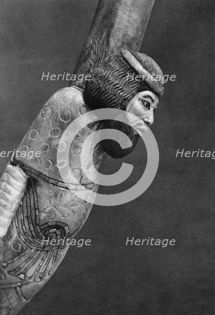 Figure of an Asiatic man, c1350 BC (1936). Artist: Unknown