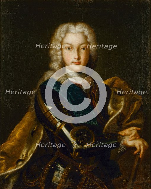 Portrait of the Tsar Peter II of Russia (1715-1730), End 1720s.