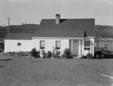 Longview home on Longview homestead project (FSA, Cowlitz County, Washington, 1939. Creator: Dorothea Lange.