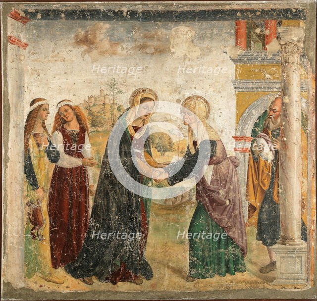 The Visitation, Between 1520 and 1535. Creator: Marinoni, Bernardino (active 1490-1530).