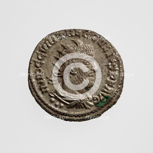 Antoninianus of Trebonianus Gallus, A.D. 251-253. Creator: Unknown.