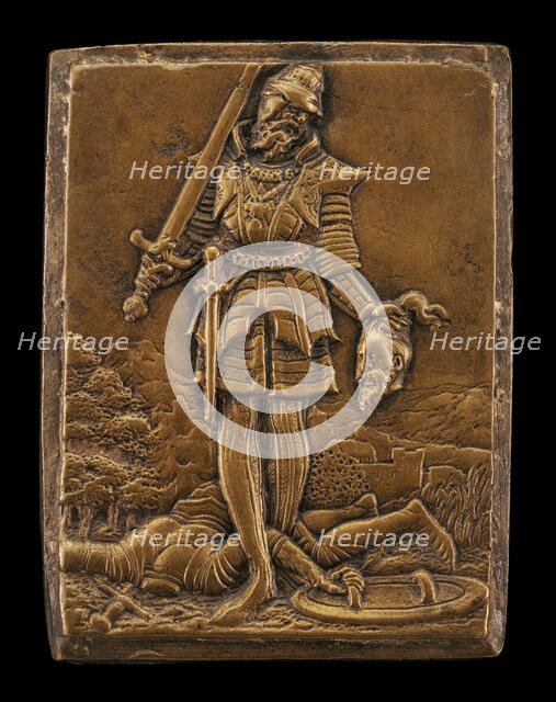 A Victorious Warrior, 1543 or before. Creator: Peter Flotner.