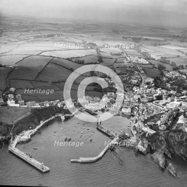 Mevagissey, Cornwall, 1964. Artist: Aerofilms.