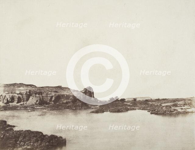 "Second Cataract Of Nile"-#26 (image 1 of 2), Printed 1854. Creator: John Beasley Greene.