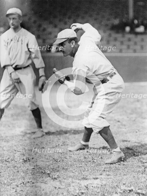Bobby Wallace (with Ball In Hand), St. Louis Al (Baseball), 1913. Creator: Harris & Ewing.