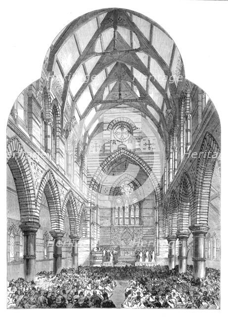 Consecration of All Saints' Church, Windsor, 1864. Creator: Unknown.