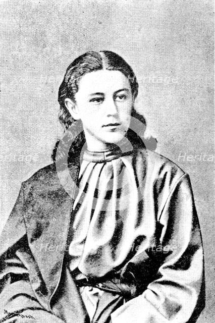 The Ober-Ammergau Passion Play: John (Peter Rendl), 1890. Creator: Unknown.