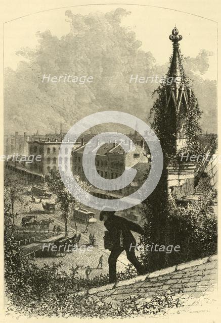 'Main Street, Buffalo, from St. Paul's Church', 1872.  Creator: W.H. Morse.