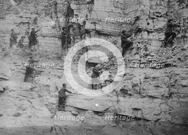 Swiss guides on Canadian Pacific Rd., between c1910 and c1915. Creator: Bain News Service.