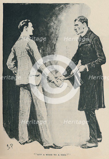 'Not A Word To A Soul', 1892. Artist: Sidney E Paget.