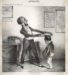 Actualités: Les distributions de Prix, 1841. Creator: Clémente Pruche (French, 1831-1870).