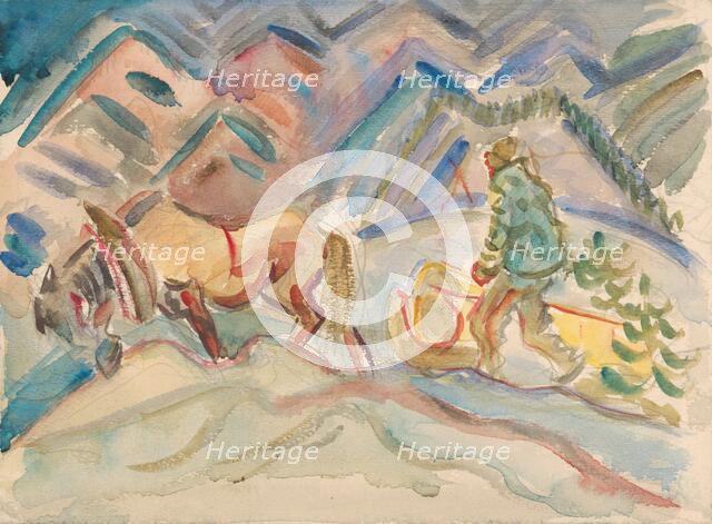 Wood collection, around 1940. Creator: Arnold Peter Weisz-Kubincan.