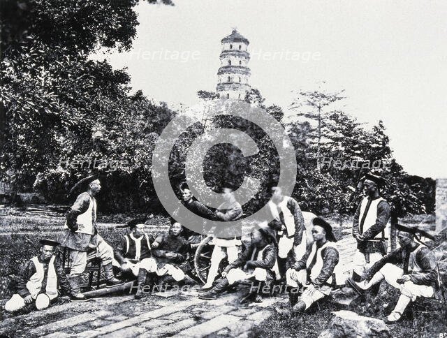 Canton, Kwangtung province, China,  1981 (from a negative of 1869). Creator: John Thomson.