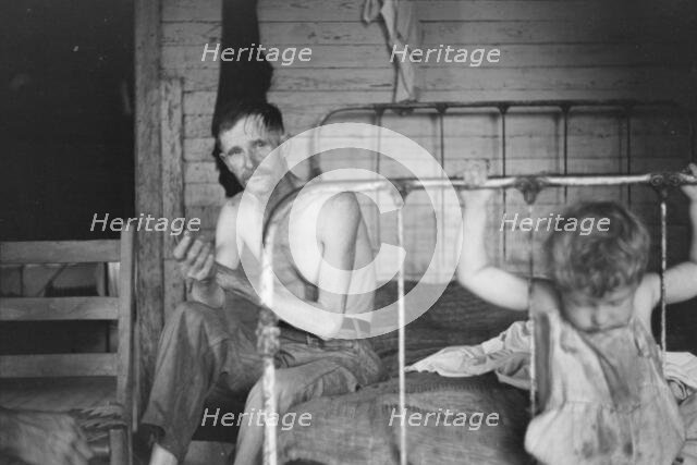 Bud and William Fields, Hale County, Alabama, 1936. Creator: Walker Evans.