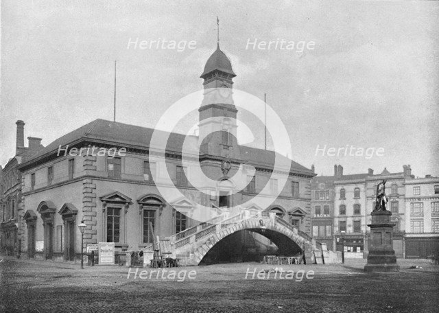 'Corn Exchange, Leicester', c1896. Artist: Eyre & Spottiswoode.