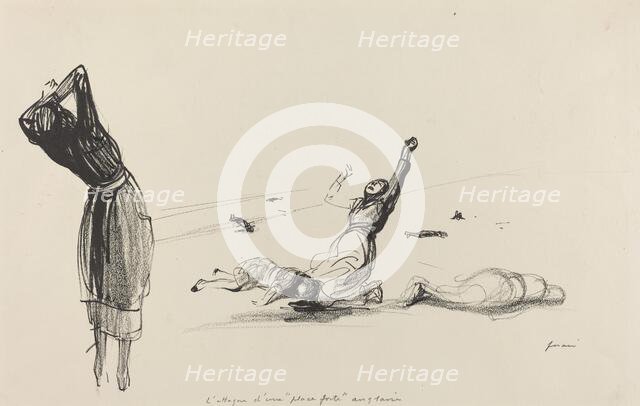 L'attaque d'une "place forte" anglaise, probably 1917. Creator: Jean Louis Forain.