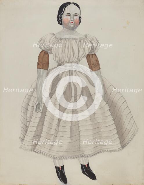 Doll - "Ann Blairs", c. 1936. Creator: Mary E Humes.