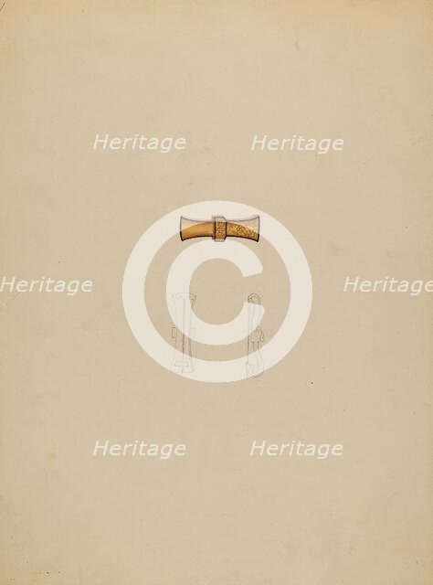 Pin, 1935/1942. Creator: Vincent Burzy.