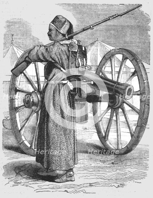 'Egyptian Artilleryman', 1854. Creator: Unknown.