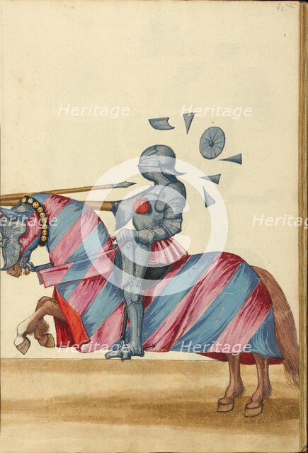 A Tournament Contest, about 1560-1570. Creator: Unknown.