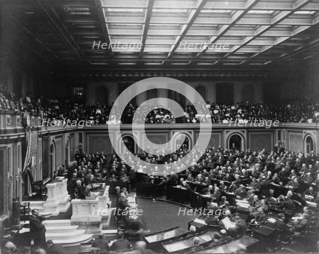 The House called to order--Opening of 59th Congress, 1906. Creator: Frances Benjamin Johnston.