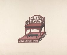 Design for Export Furniture, ca. 1800. Creator: Anon.