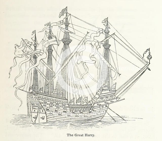 The Great Harry, 1856.  Creator: Unknown.