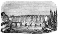 The ancient Pont aux Changers, Paris, France, c16th century (1849). Artist: Unknown