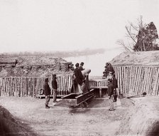 Cox's Landing, James River, 1864. Creator: Andrew Joseph Russell.