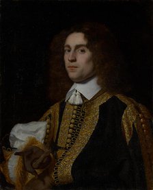 Portrait of a Young Man in Military Costume, 1650. Creator: Bartholomeus van der Helst.