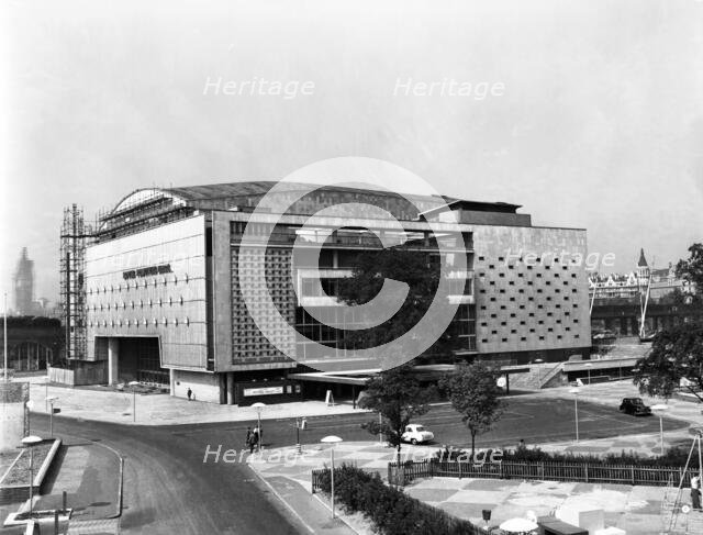 The Royal Festival Hall, London, c1950. Creator: Arthur Charles Kirby Ware.