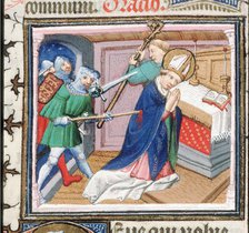 The Martyrdom of Saint Thomas Becket , 1460s. Creator: Anonymous.