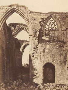 Bolton Priory. From the South, 1850s. Creator: Joseph Cundall.