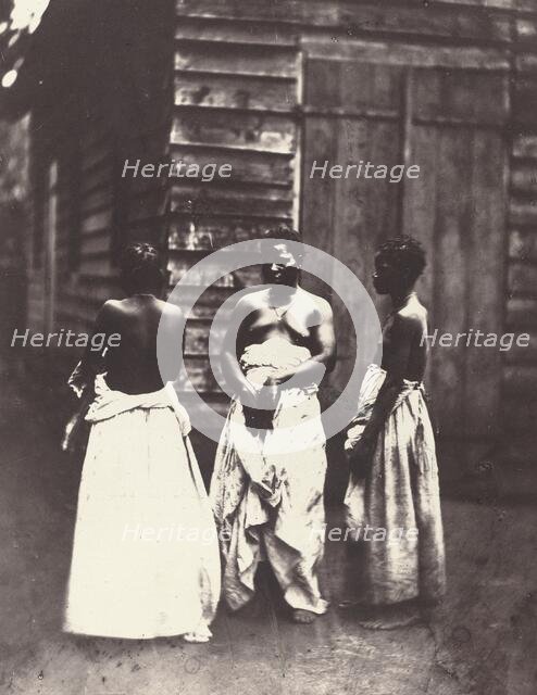 Les Femmes Malgaches (Plate 28), 1863. Creator: Désiré Charnay.