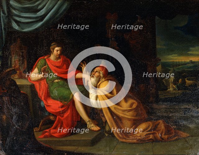 'Priam and Achilles', 17th century. Artist: Padovanino