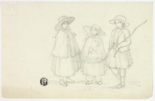Three Little Girls, n.d. Creator: Elizabeth Murray.