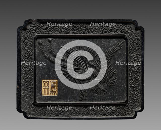 Ink Cake, 19th Century. Creator: Unknown.