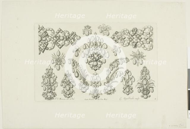 Designs for Jewelry, before 1697. Creator: Christian Engelbrecht.