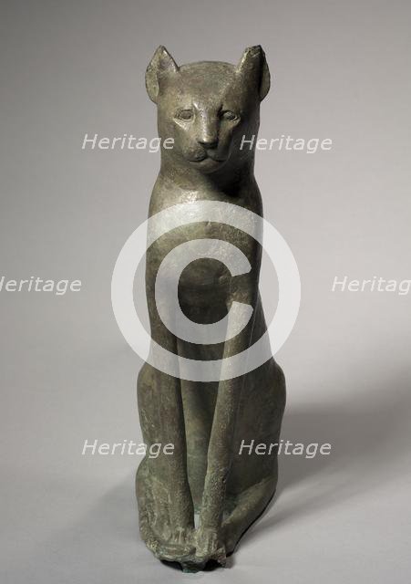 Cat Coffin, 305-30 BC. Creator: Unknown.