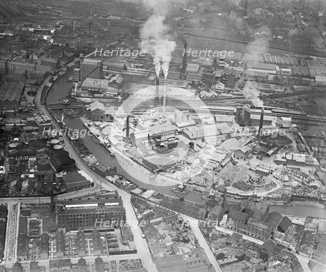 Earles Cement Works, Wilmington, Hulll, Humberside, 1924. Artist: Aerofilms.