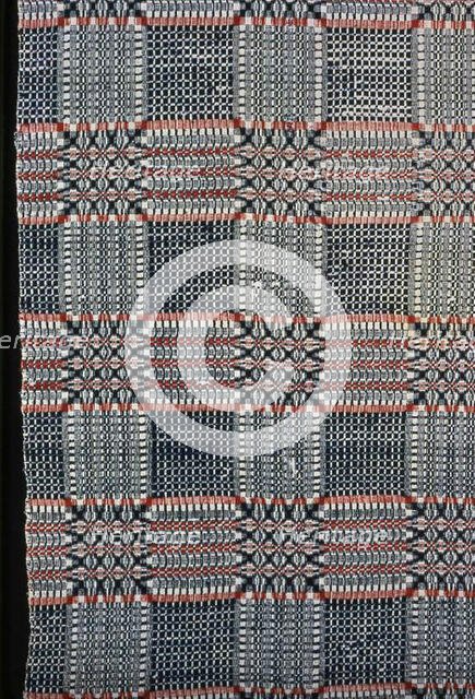 Coverlet, United States, 1820/30. Creator: Unknown.