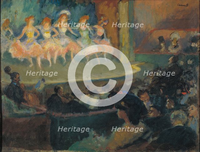 Cafè concert. Artist: Canals, Ricard (1876-1931)