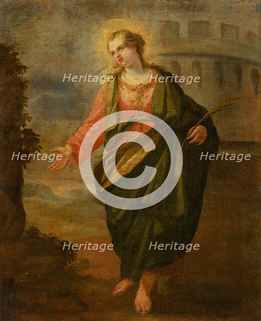Saint Barbara, 1760-1780. Creator: Unknown.