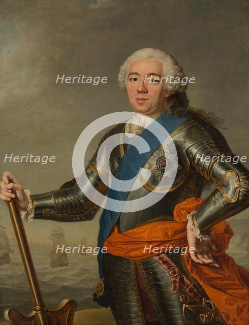 Posthumous Portrait of William IV (1711-1751). Creator: Jacques-Andre-Joseph Aved.
